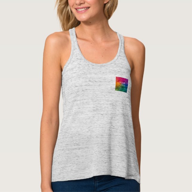 Firmenlogo Mitarbeiter Frauen auf doppelter Seite Tank Top (Vorderseite)
