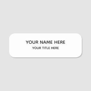 Firmenlogo Mitarbeiter magnetische Sicherheitsnade Namensschild