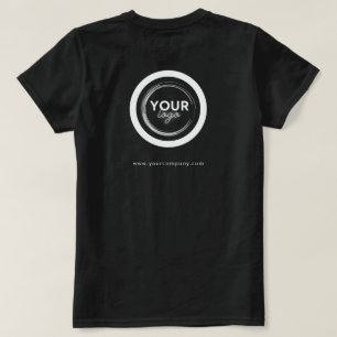 Firmenlogo Mitarbeiter Personal Name Unternehmensm T-Shirt
