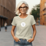 Firmenlogo | Mitarbeiterfirma Branding T-Shirt<br><div class="desc">Ein elegantes und minimales Corporate Design mit einem Logo und Firmendetails . Ideal für jede Art von geschäftlichen Anlässen! Machen Sie dieses Element durch Hinzufügen Ihres Textes zu Ihrem eigenen. Um auf erweiterte Bearbeitungstools zuzugreifen, gehen Sie bitte zu "Personalisieren Sie diese Vorlage" und klicken Sie auf "Details", scrollen Sie nach...</div>