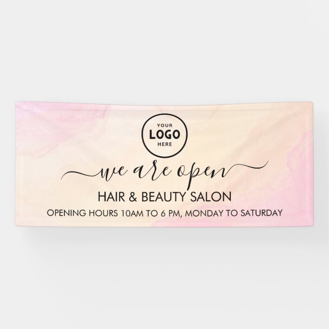 Firmenlogo Modern Beruflich 6' Banner (Horizontal)