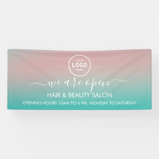 Firmenlogo Modern Beruflich 6' Banner (Horizontal)