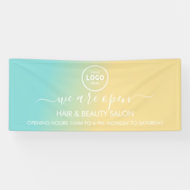 Firmenlogo Modern Beruflich 6' Banner (Horizontal)