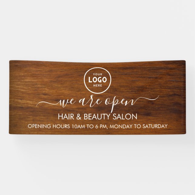 Firmenlogo Modern Beruflich 6' Banner (Horizontal)