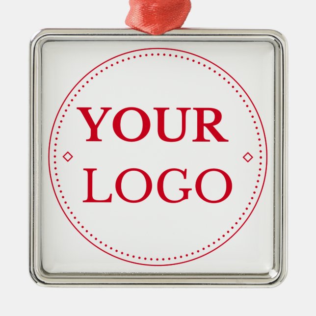 Firmenlogo Modern Ornament Aus Metall (Vorne)