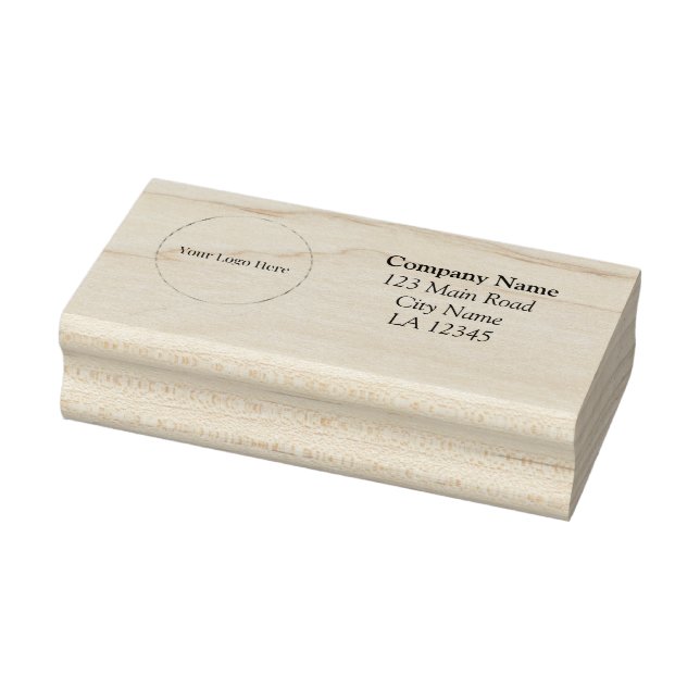 Firmenlogo | Moderne Unternehmensvorlage Gummistempel (Stempel)