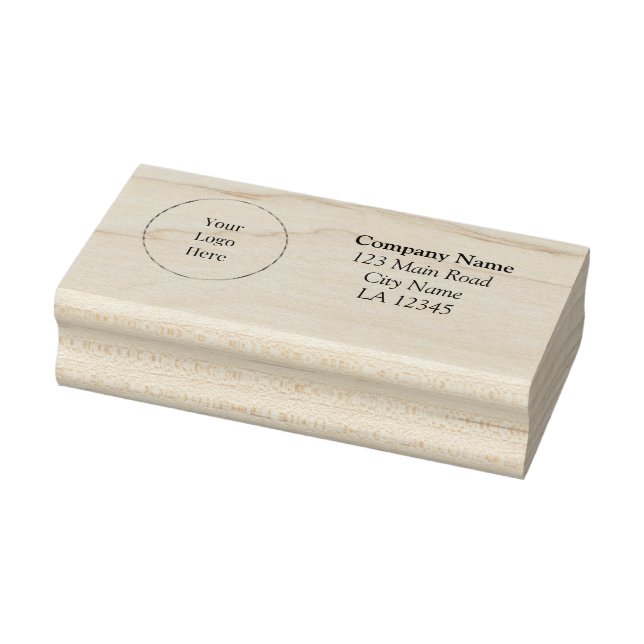 Firmenlogo | Moderne Unternehmensvorlage Gummistempel (Stempel)