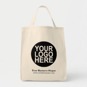 Firmenlogo Moderne Unternehmenswerbung Tragetasche