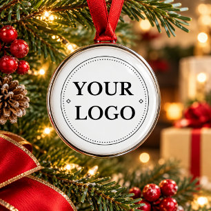 Firmenlogo Moderne Weihnachten Ornament Aus Metall