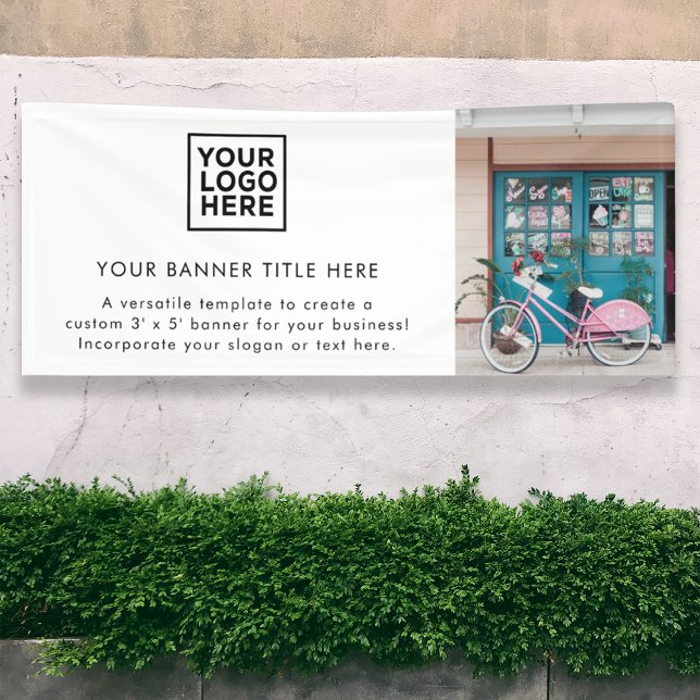 Firmenlogo Modernes Minimalistisches Foto Banner (Von Creator hochgeladen)