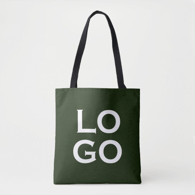 Firmenlogo oder Firmenlogo für "Forest Green" Tasche (Vorderseite)