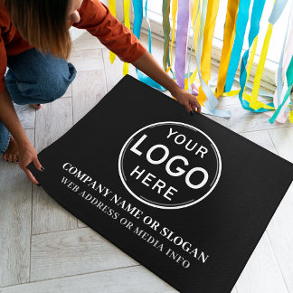 Firmenlogo oder Markenbezeichnung Modern Fußmatte