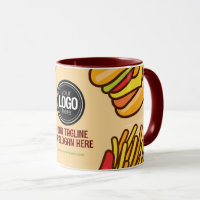 Firmenlogo personalisieren | Hamburger Hotdog Them