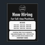 Firmenlogo, Stellenangebote Stellenwerbung Flyer<br><div class="desc">Firmenlogo,  Stellenangebote Rekrutierung von Werbe-Flyern durch den Business Card Store.</div>