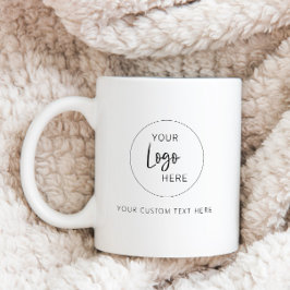 Firmenlogo | Stilvoll Berufliches Unternehmen Kaffeetasse