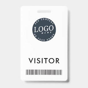 Firmenlogo und Geschäftslinien-Besucher-ID Ausweis