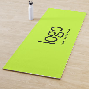 Firmenlogo und Text Werbeartikel Yogamatte