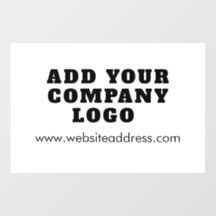 Firmenlogo und Website-Firmenkundenspezifische