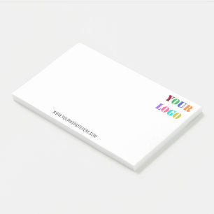 Firmenlogo und Website-Post-it®-Hinweise Post-it Klebezettel