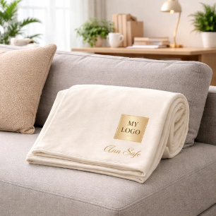 Firmenlogo von Beige Creme Fleecedecke