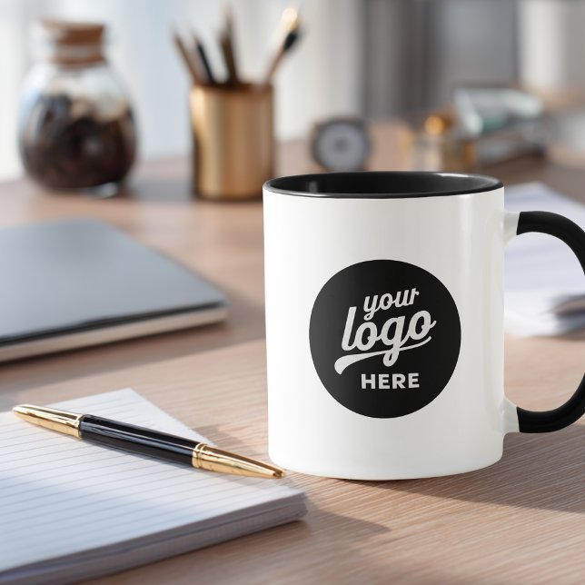 Firmenlogo Werbe-Kaffeetasse Tasse (Von Creator hochgeladen)