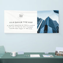 Firmenlogo | White Minimalistisch Modern Foto 6'