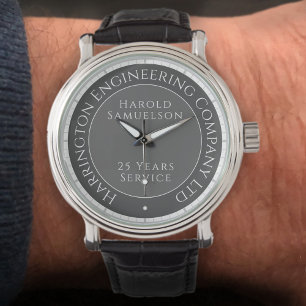 Firmenmitarbeiter Langzeitservice-Auszeichnung Armbanduhr