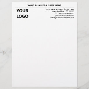 Firmenname Anschrift Logo Info Office Briefe Briefbogen