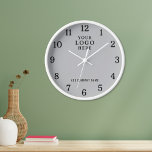 Firmenname Firmenlogo Markenbezeichnung "Promo Gra Uhr<br><div class="desc">Wall Uhren mit Firmenlogo machen einzigartige Werbegeschenke für Unternehmen. Personalisieren Sie Ihre Bestellung mit Ihrem Firmennamen und Logo. Die Logouhren sind auch ein großes Dankeschön an die Mitarbeiter.</div>
