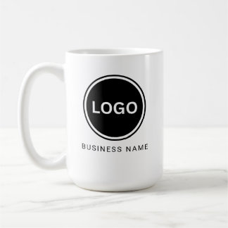 Firmenname Logo Kaffeetasse