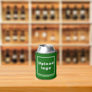 Firmenname und Logo "Green Can Cooler" Dosenkühler