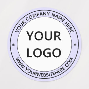 Firmenname Website-Firmenzeichen Firmenzeichen Etiketten