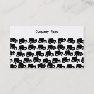 Firmennamen Black Cars, Company Visitenkarte