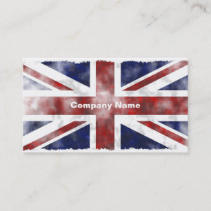 Firmennamen Grunge Uk, Company Visitenkarte