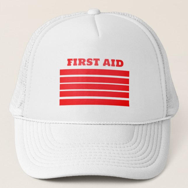 FIRST AID TRUCKERKAPPE (Vorderseite)