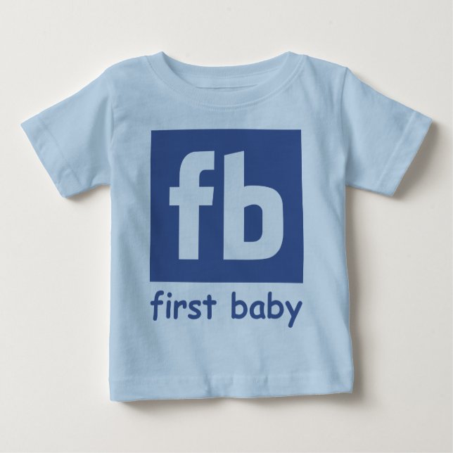 First Baby Boy T-shirt (Vorderseite)
