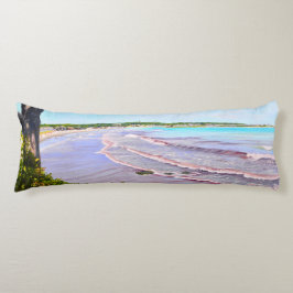First Beach Easton Beach Newport RI Body Pillow Seitenschläferkissen