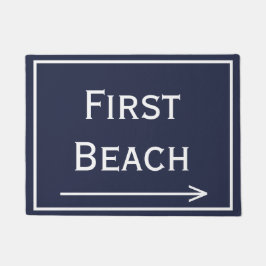 First Beach Newport Doormat Fußmatte