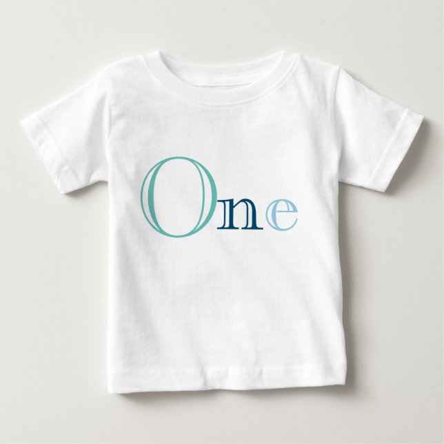 First Birthday Baby T - Shirt (Vorderseite)