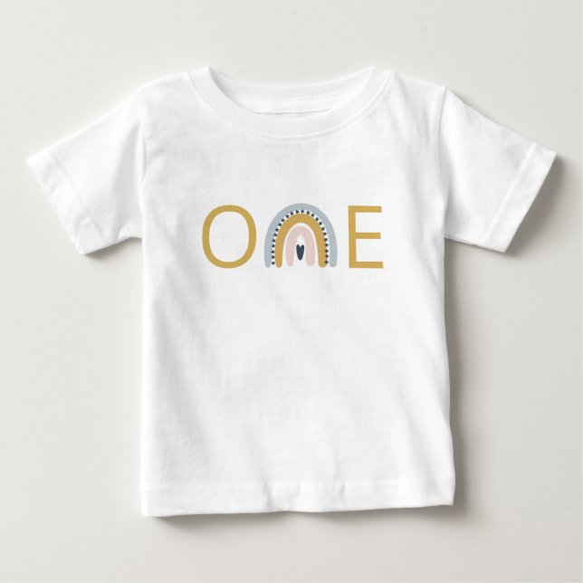 First Birthday Baby T-Shirt (Vorderseite)