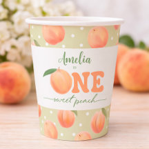 First Birthday Party One Sweet Peach Party