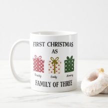 First Christmas as Family of Three Gift