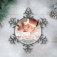 Schneeflocke gerahmtes Ornament