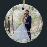 First Christmas Ornament<br><div class="desc">First Christmas Ornament as a married couple</div>