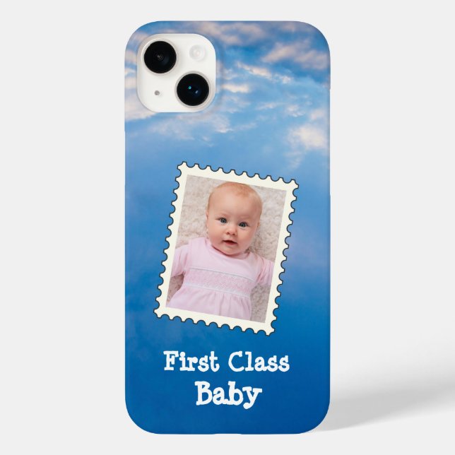 First Class BABY Best Baby Ever benutzerdefinierte Case-Mate iPhone 14 Plus Hülle (Rückseite)