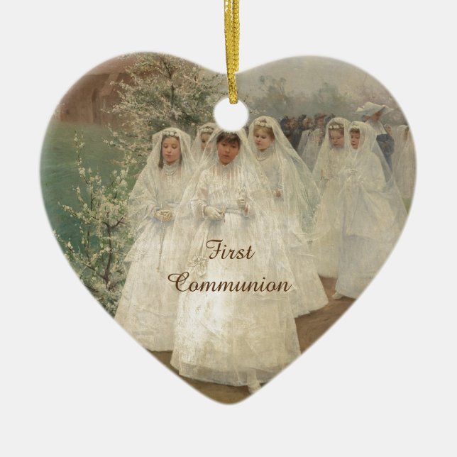 First Communion Keramikornament (Vorne)