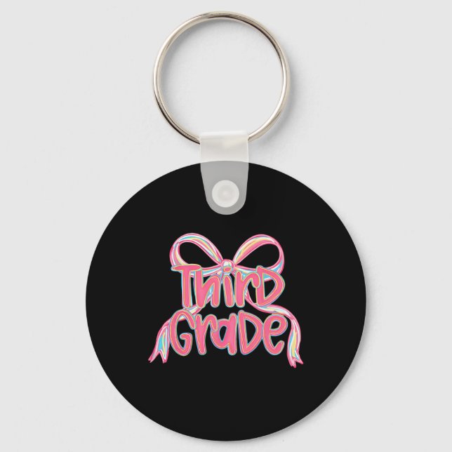 First Day Of Pre-k Floral Bundle For Teacher 1  Schlüsselanhänger (Vorderseite)