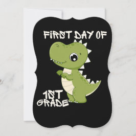 first day of school, first day of first grade einladung