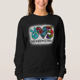 First Day Of School Hello Student Back To School K Sweatshirt