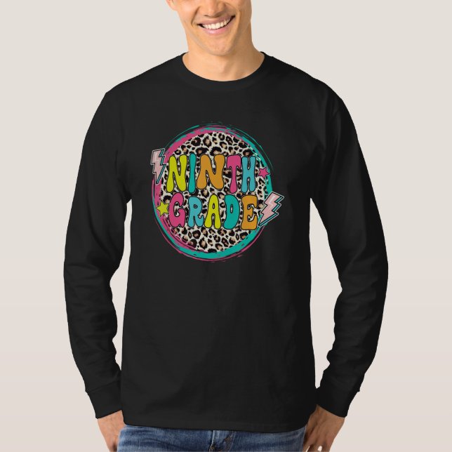 First Day of School Ninth Grade Squad 9th GRADE Te T-Shirt (Vorderseite)